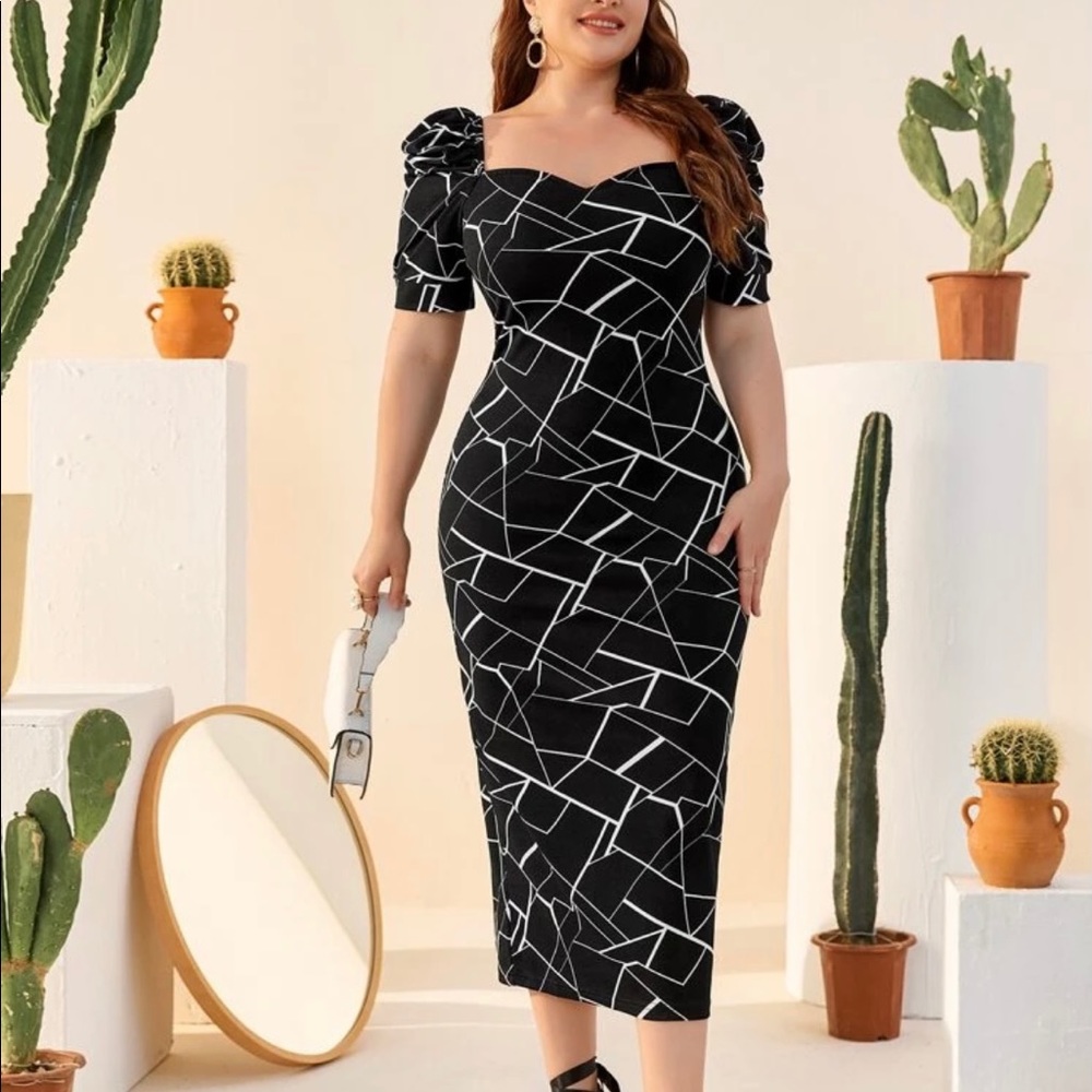 MIDI DRESS 👗 NWOT - Picture 1 of 7